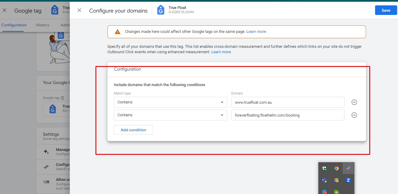 Cross Domain Config